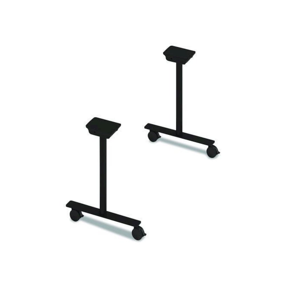 Alera Seville Training Table Base, 23w x 3d x 28h, Black. Picture 5