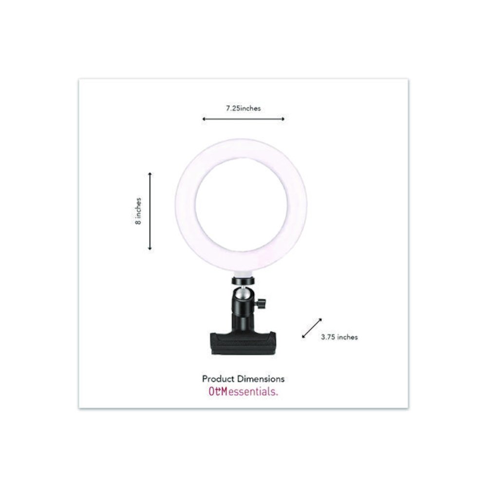Universal Ring Light, 6" dia, Black. Picture 2