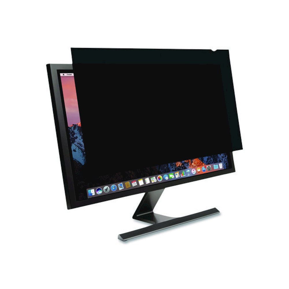 Anti-Glare Reversible Privacy Screen for 19" Widescreen Flat Panel Monitor, 16:10 Aspect Ratio. Picture 1
