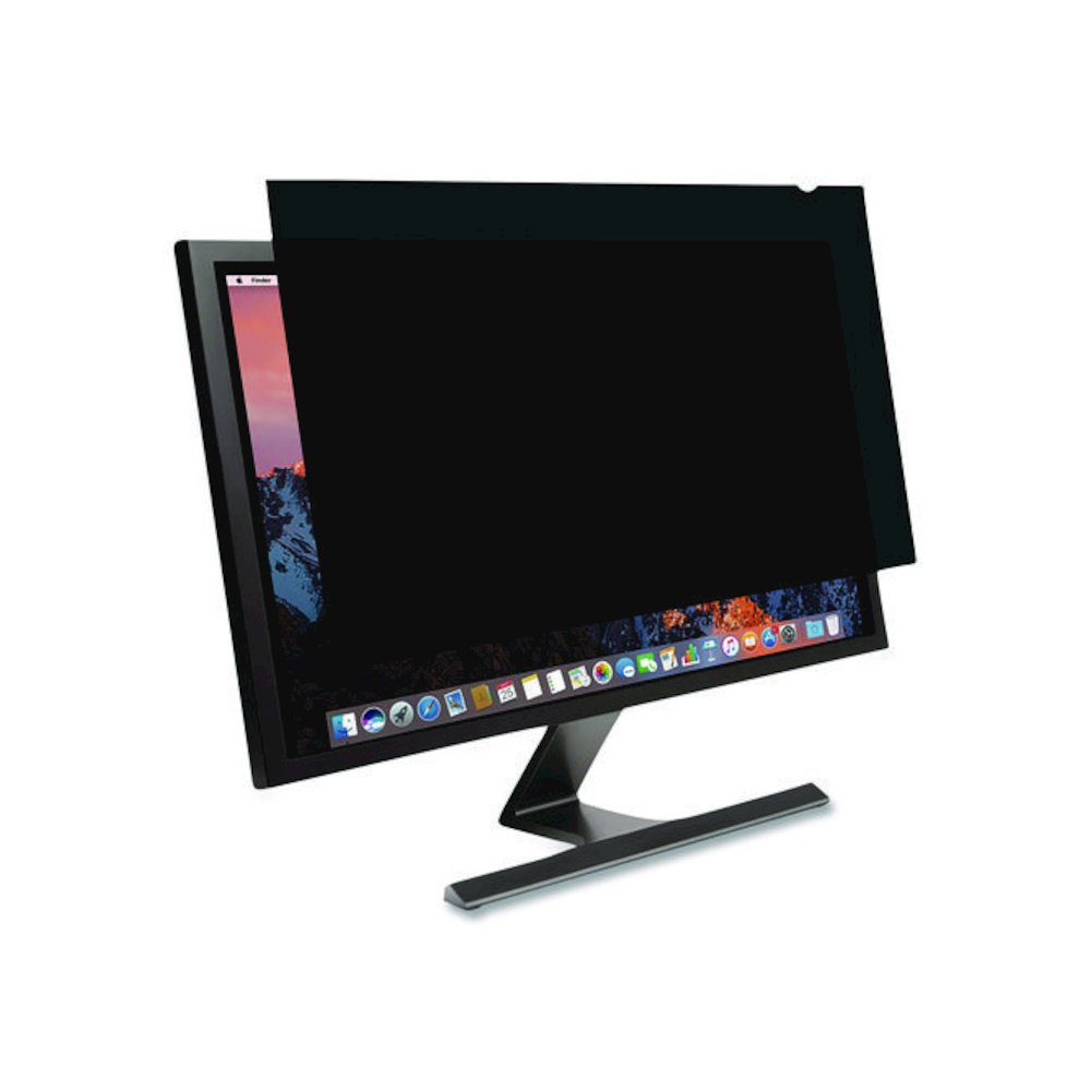 Anti-Glare Reversible Privacy Screen for 23" Widescreen Flat Panel Monitor, 16:9 Aspect Ratio. Picture 1