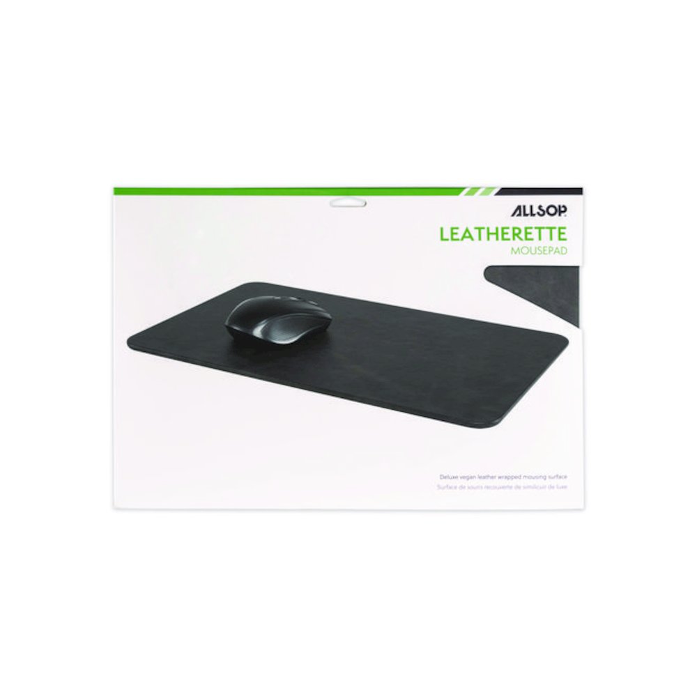 Mouse Pad, 14.2 x 8.66 x 0.25, Black. Picture 1