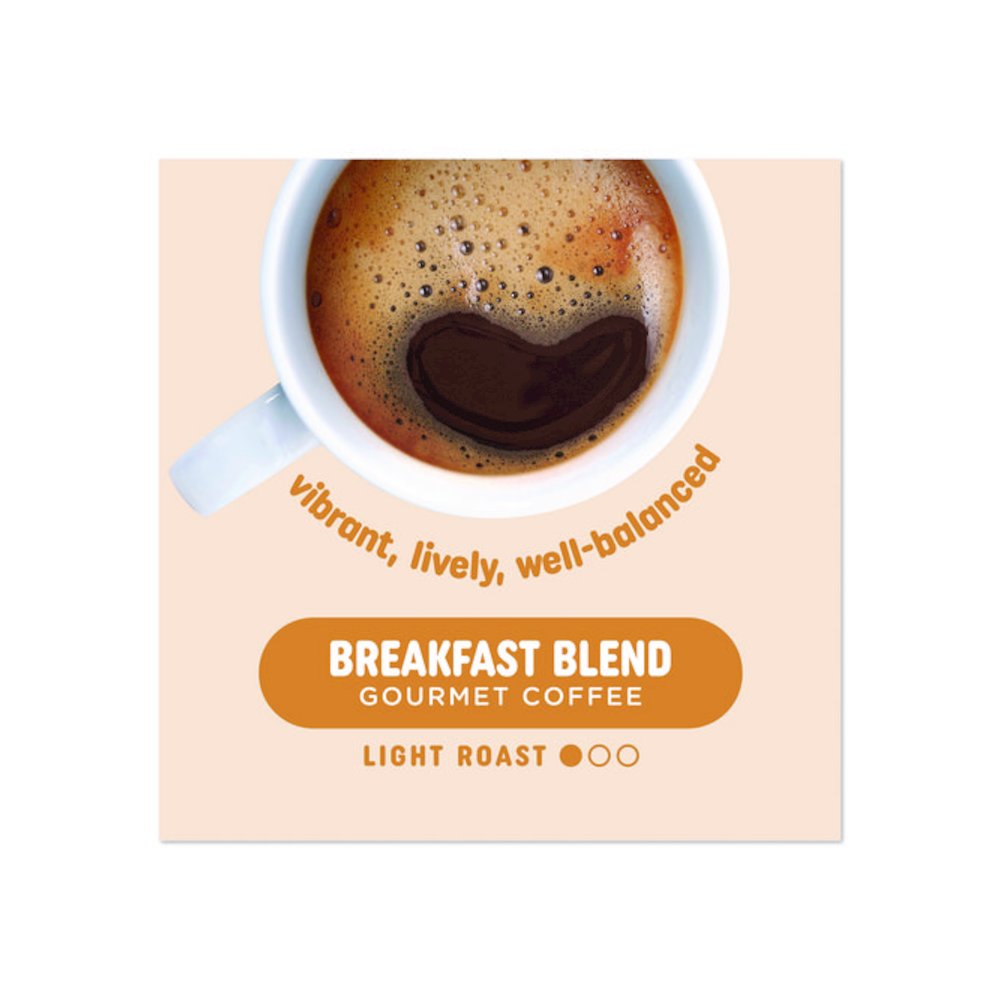 Breakfast Blend Coffee K-Cups, 24/Box. Picture 3