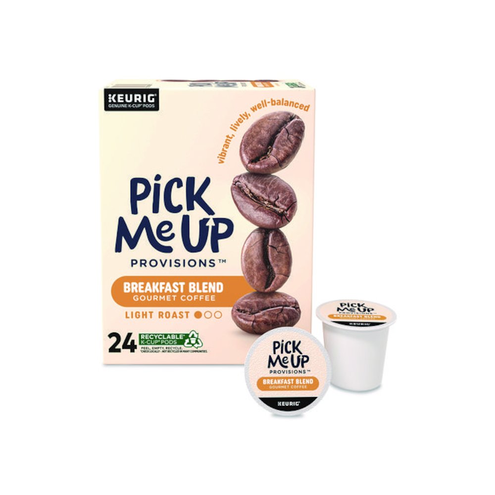 Breakfast Blend Coffee K-Cups, 24/Box. Picture 1