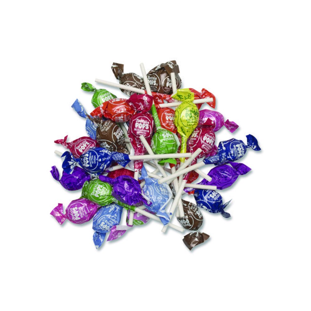 Pops Minis, Assorted Flavors, 36 oz Bag, 200 Pieces. Picture 3