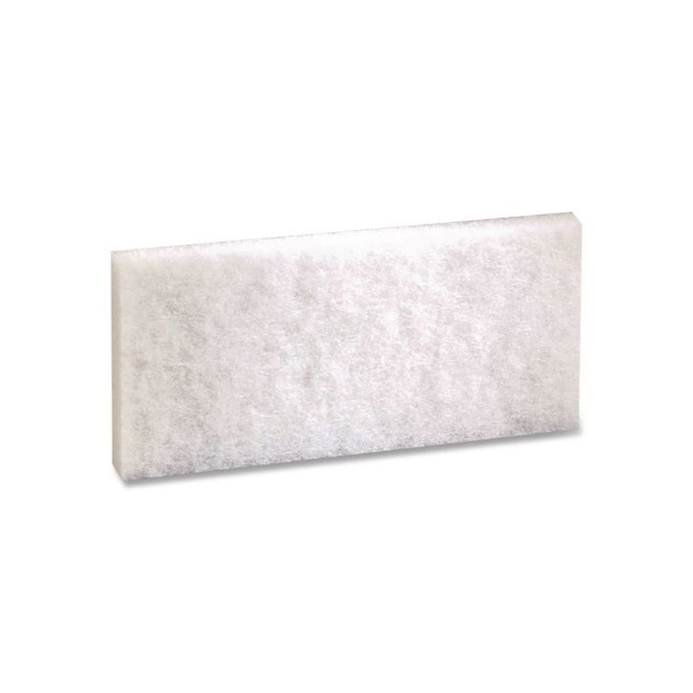 Doodlebug White Utility and Burnish Pads, 4.62 x 10, White, 10/Carton. Picture 4