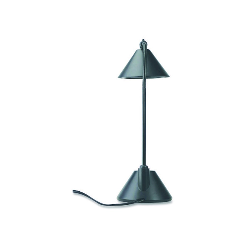 LED Task Lamp, 5.38w x 9.88d x 17h, Black. Picture 4