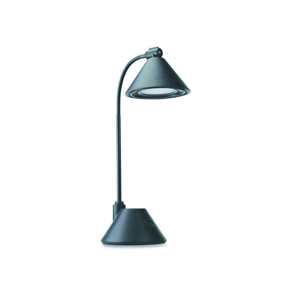 LED Task Lamp, 5.38w x 9.88d x 17h, Black. Picture 1