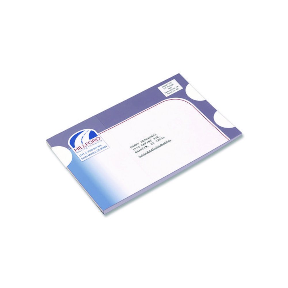 Printable Mailing Seals, 1.5" dia, White, 6/Sheet, 40 Sheets/Pack. Picture 2