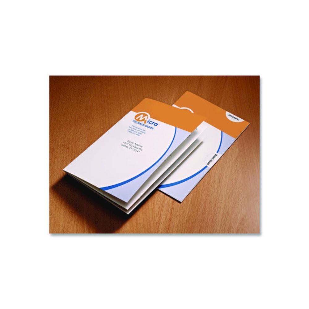 Printable Mailing Seals, 1.5" dia, White, 6/Sheet, 40 Sheets/Pack. Picture 4