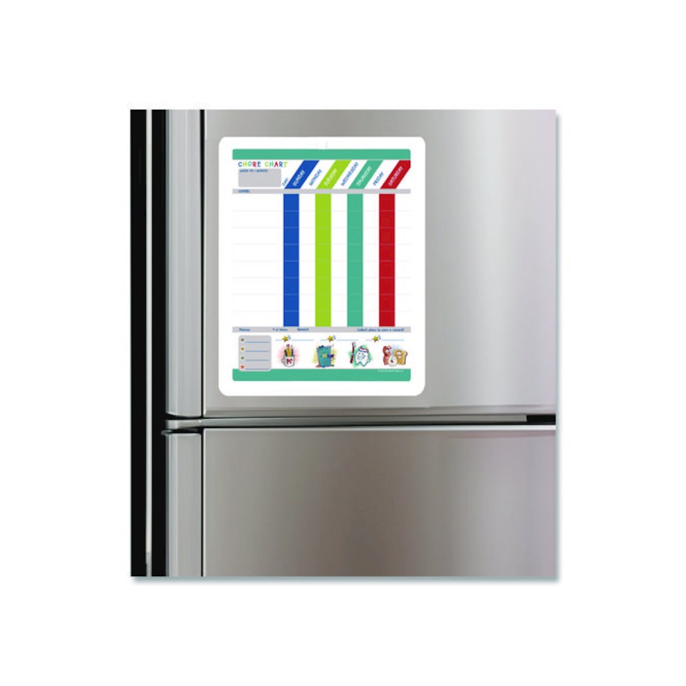 Magnetic Dry-Erase Colors Chore Chart, 11 x 14. Picture 4