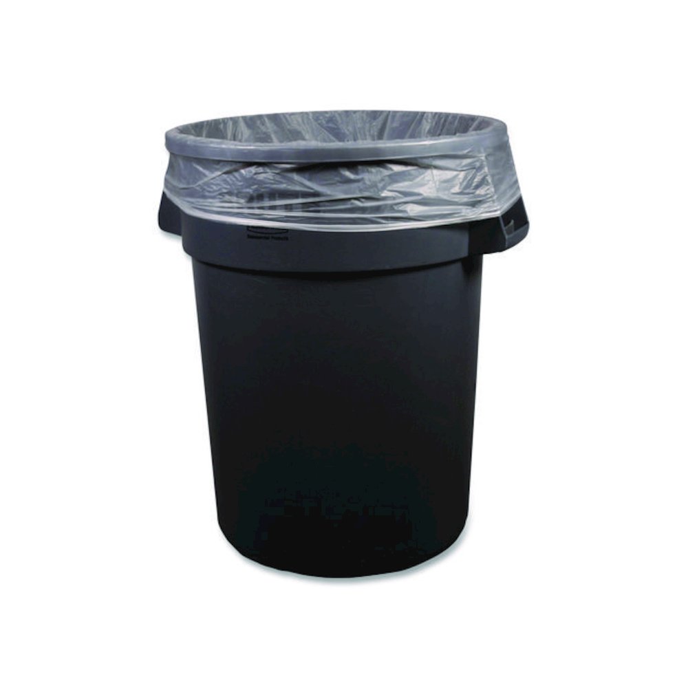High-Density Can Liners, 56 gal, 16 mic, 43 x 48, Natural, Perforated Roll, 200/Carton. Picture 2