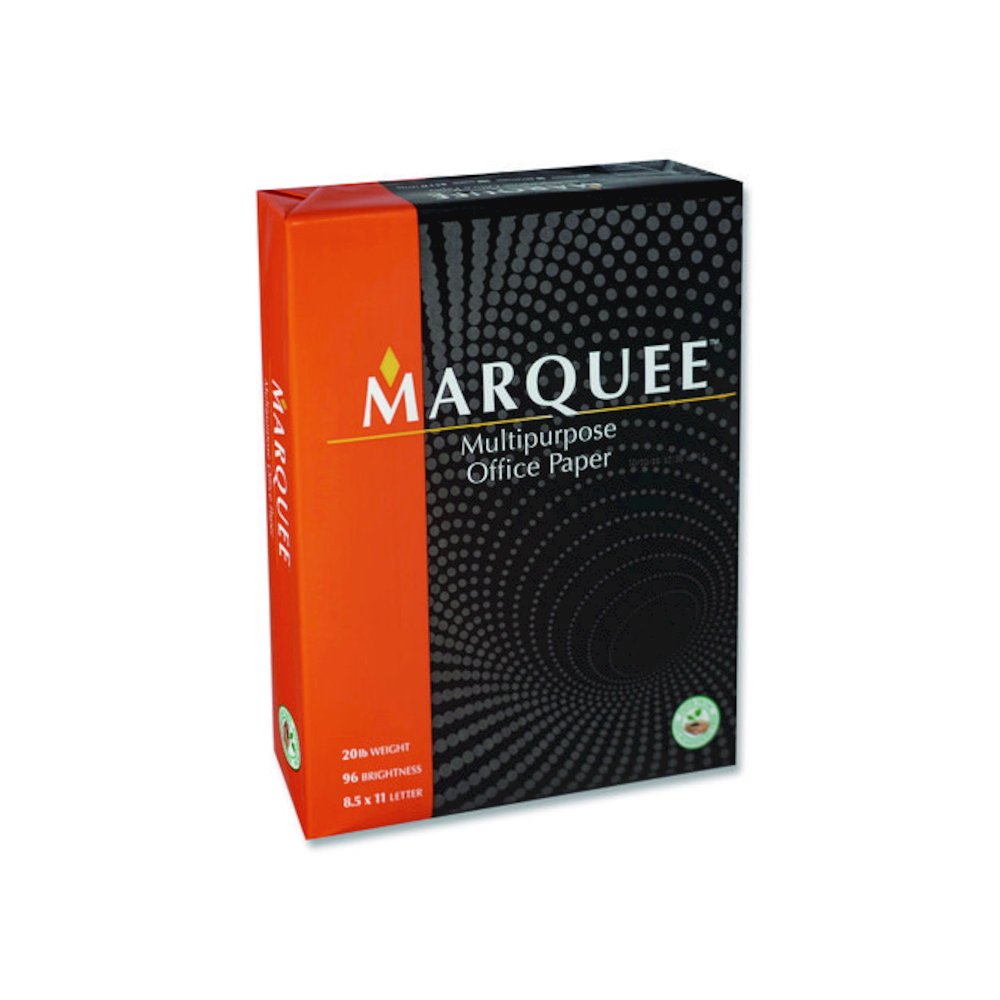 Multipurpose Office Paper, 96 Bright, 20 lb Bond Weight, 8.5 x 11, White, 500 Sheets/Ream, 10 Reams/Carton, 40 Cartons/Pallet. Picture 1
