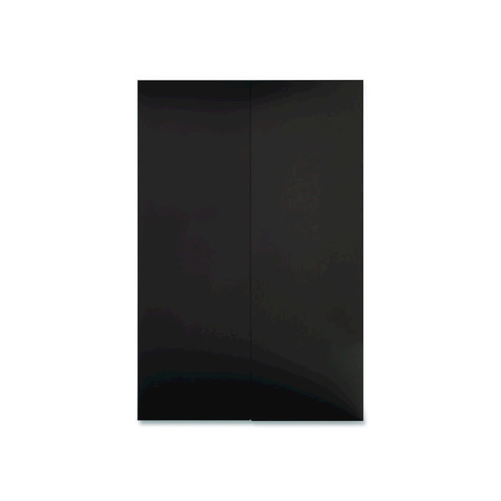Premium Foam Display Board, CFC-Free Polystyrene, 24 x 36, Black Surface and Core, 12/Carton. Picture 1