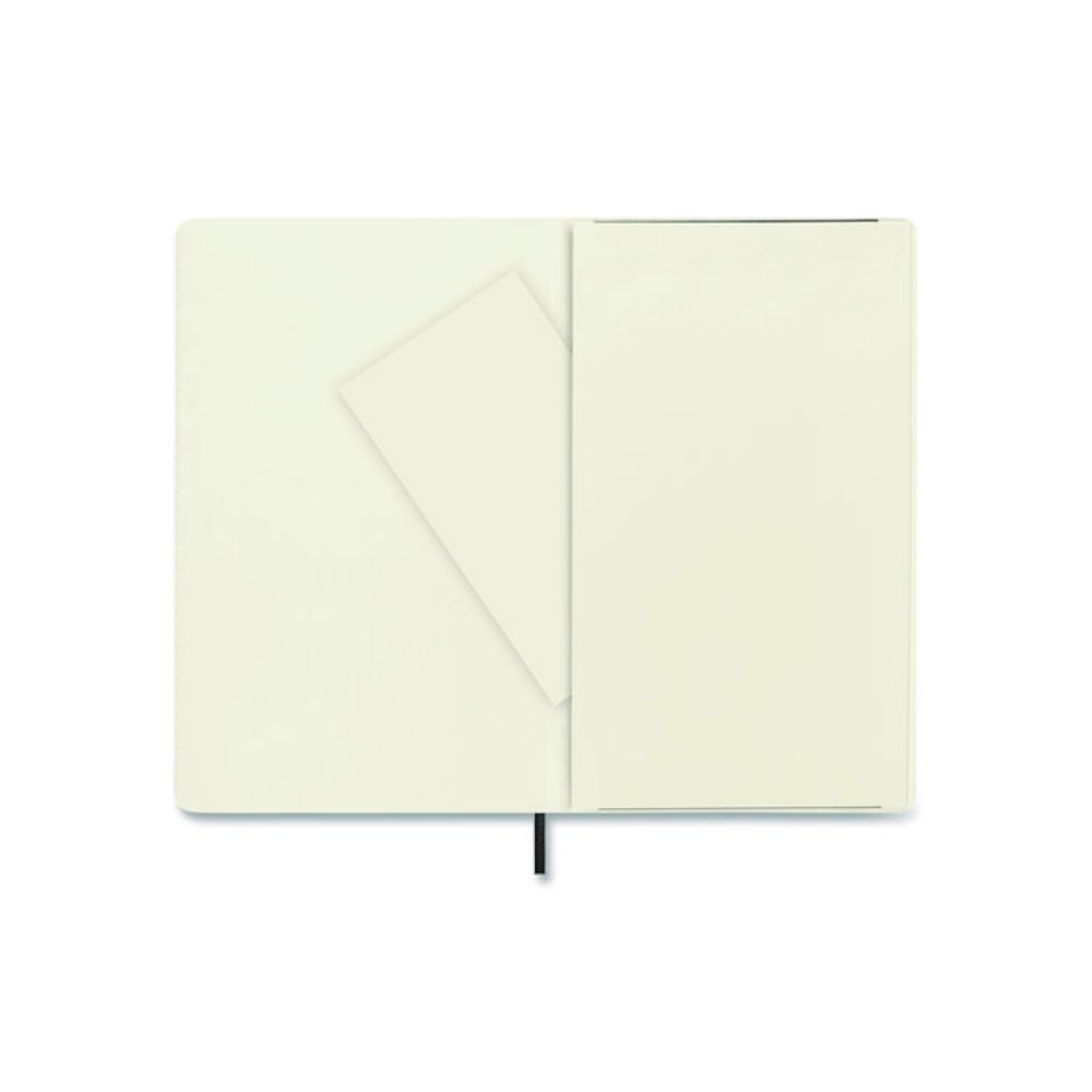 Classic Softcover Notebook, 1-Subject, Narrow Rule, Black Cover, (192) 8.25 x 5 Sheets. Picture 5