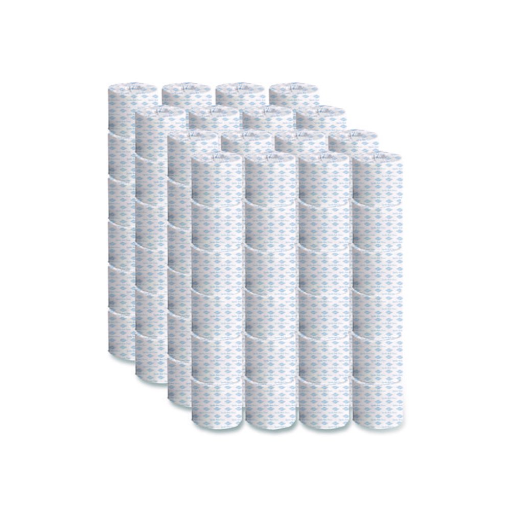 Standard Bath Tissue, 2-Ply, White, 4 x 3, 400 Sheets/Roll, 96 Rolls/Carton. Picture 1