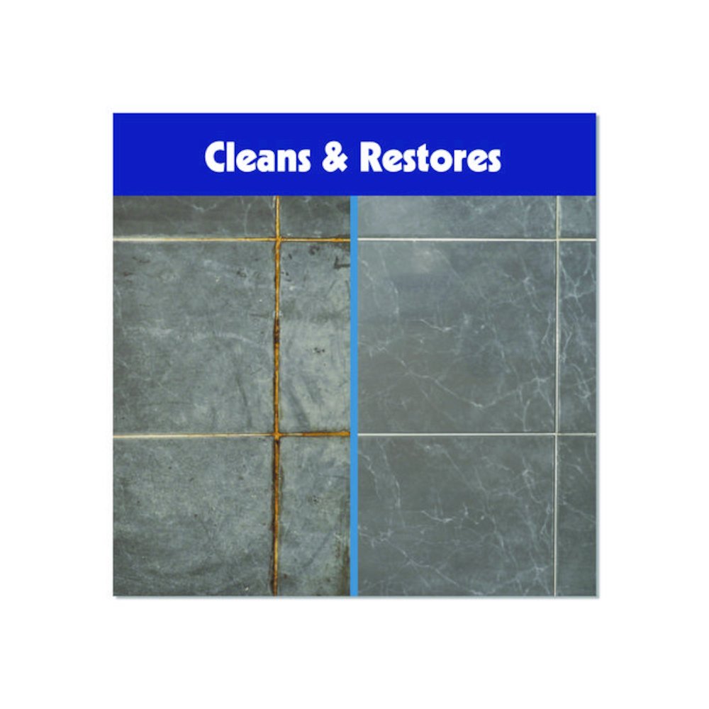 Tile and Concrete Cleaner, 6 x 1.5, Gray, 12/Carton. Picture 5