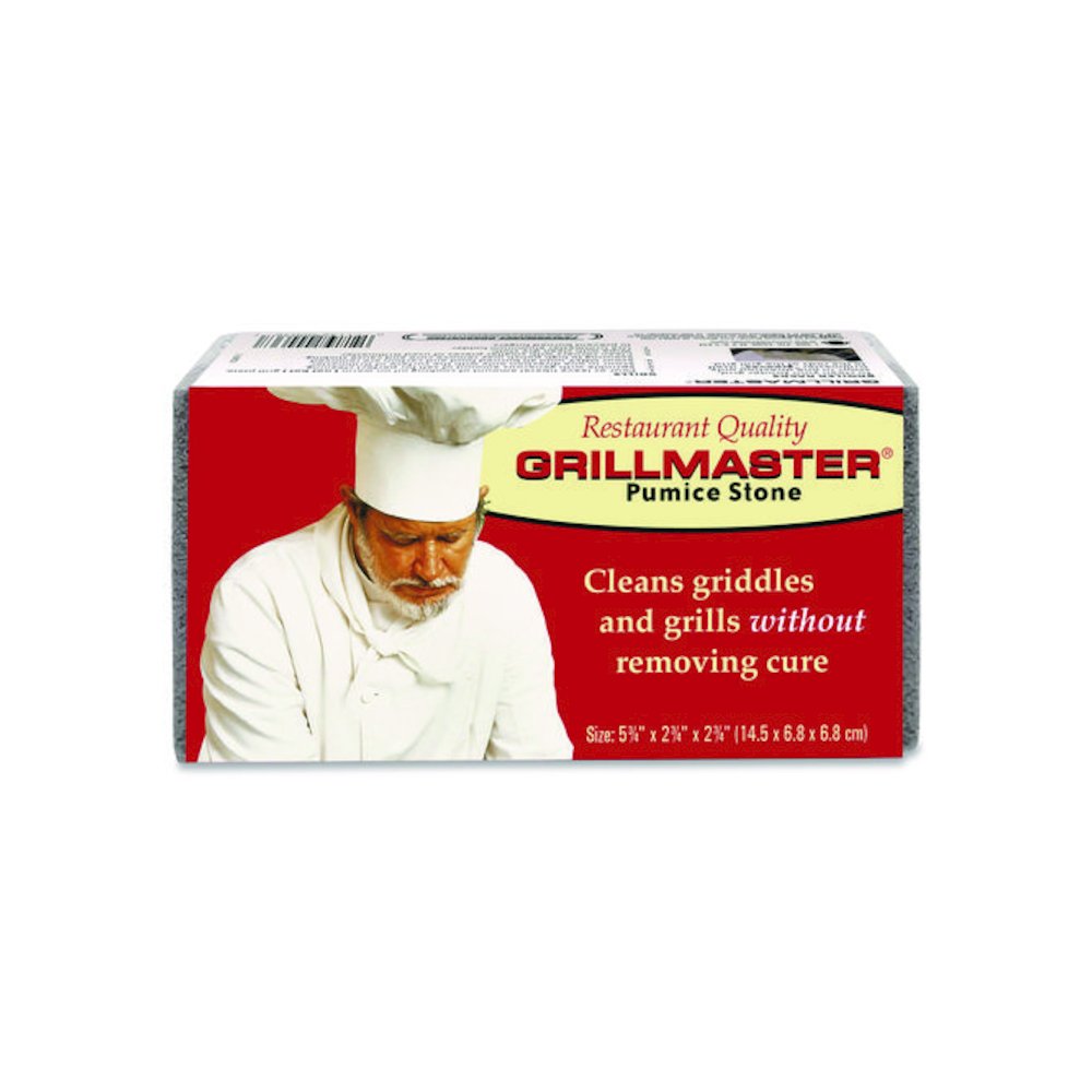 Grillmaster Griddle and Grill Cleaning Brick, 5.75 x 2.75, Gray, 12/Carton. Picture 1