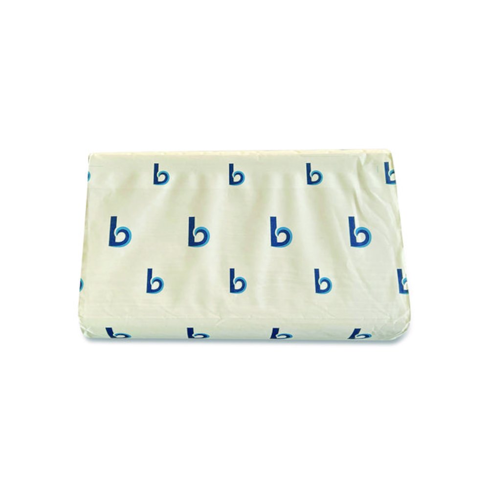 Structured Multifold Towels, 1-Ply, 9 x 9.5, White, 250/Pack, 16 Packs/Carton. Picture 2