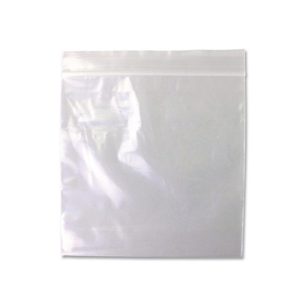 Reloc Zippit Plastic Zipper Bags, 6" x 6", Clear, 1,000/Box. Picture 2