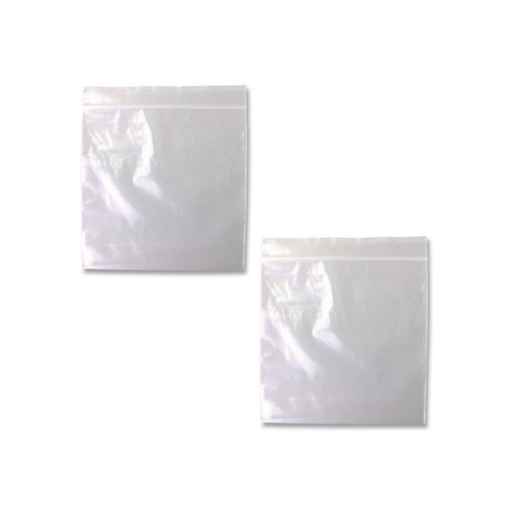 Reloc Zippit Plastic Zipper Bags, 6" x 6", Clear, 1,000/Box. Picture 4