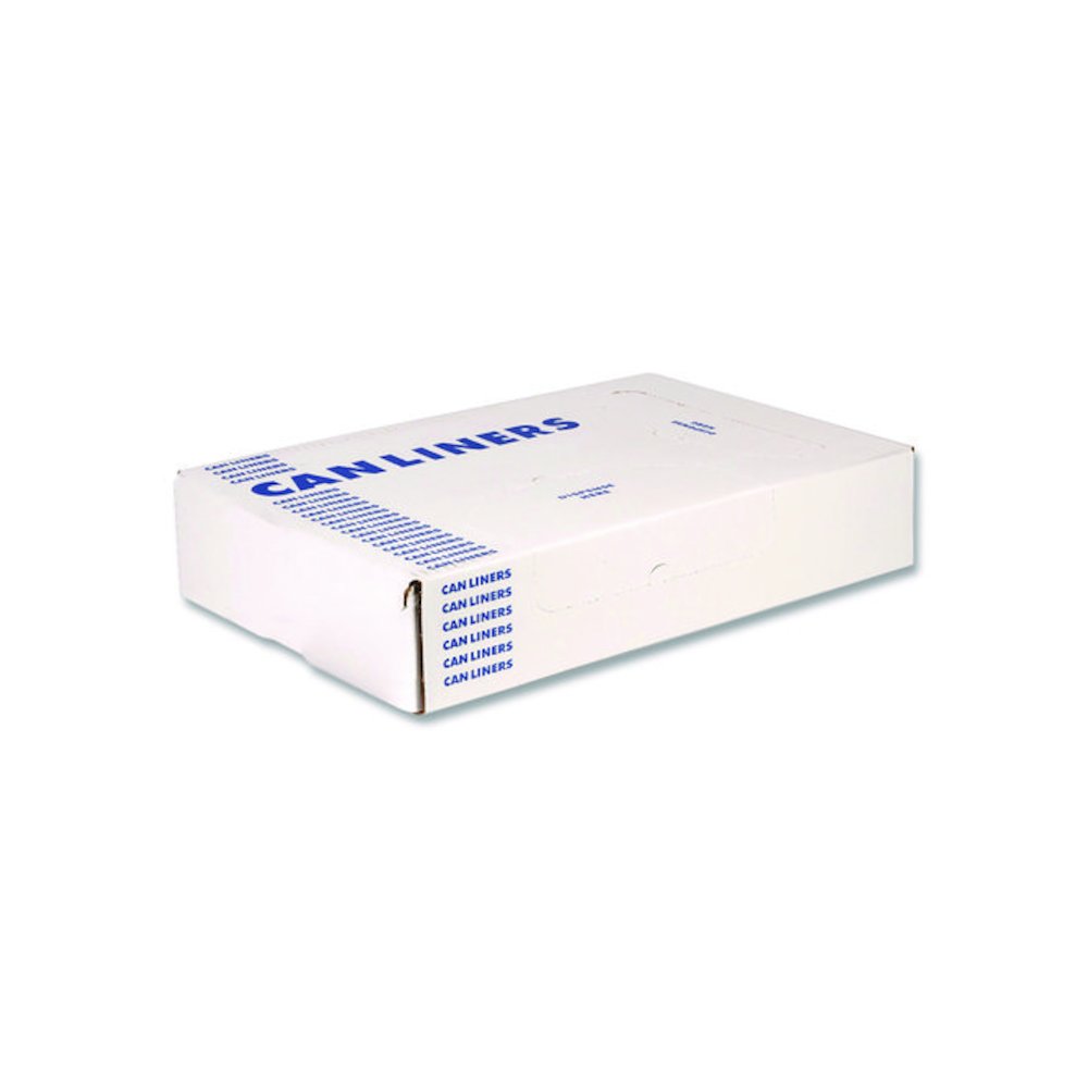 Linear Low-Density Can Liners, 33 gal, 0.65 mil, 33 x 39, Clear, Roll, 250/Carton. Picture 3