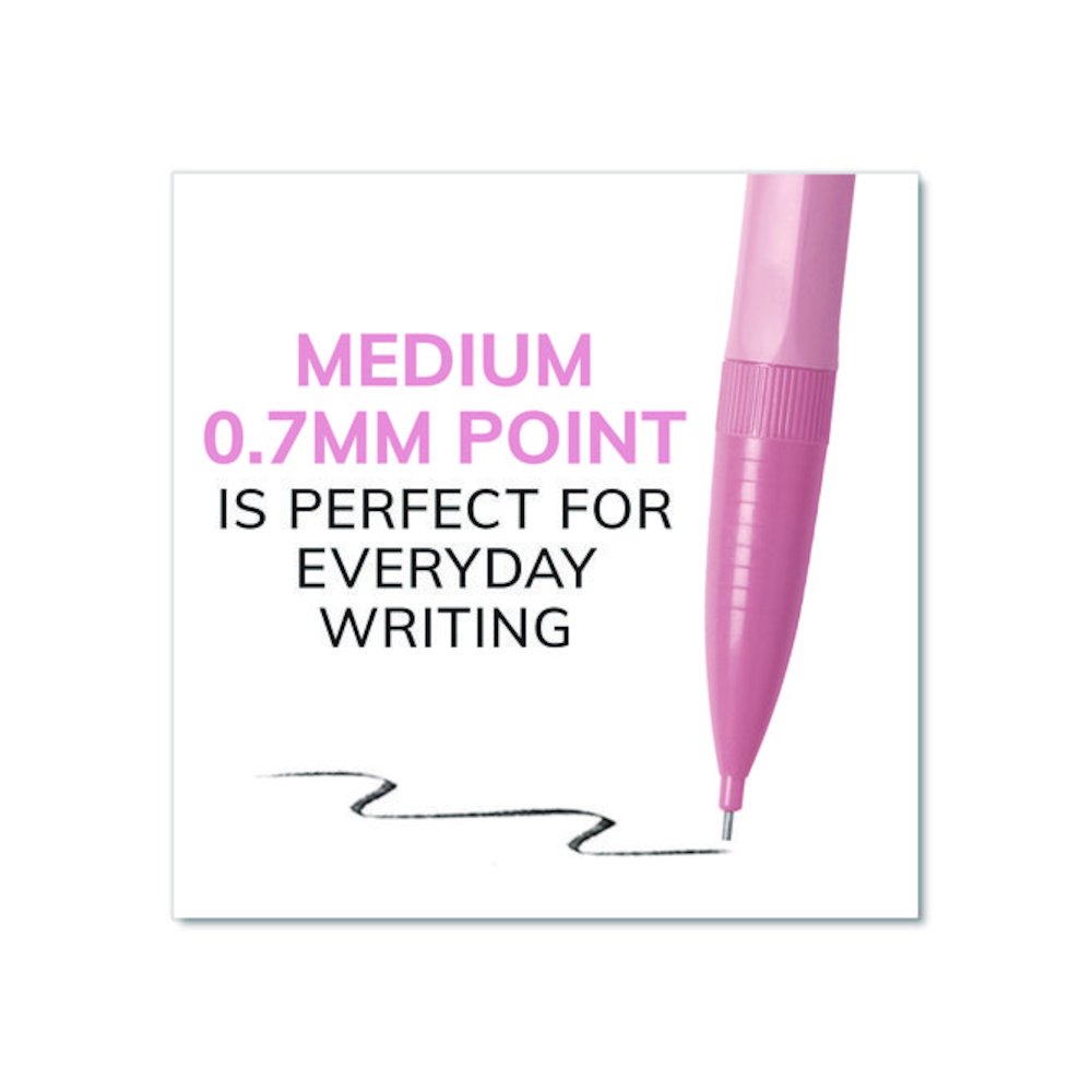Xtra Smooth Mechanical Pencil, HB #2 Black Lead, Assorted Pastel Color Barrels, 40/Pack. Picture 4