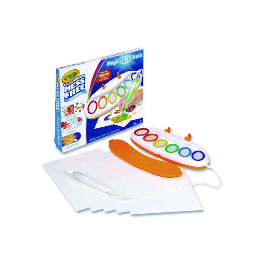 Color Wonder Magic Light Brush with (6) Color Wonder Paints and (18) Blank Color Wonder Paper Sheets. Picture 4