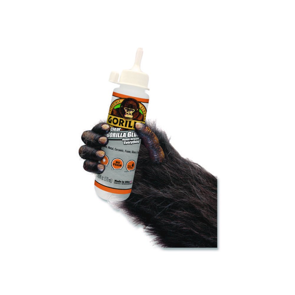 Clear Gorilla Glue, 5.75 oz, Dries Clear. Picture 7