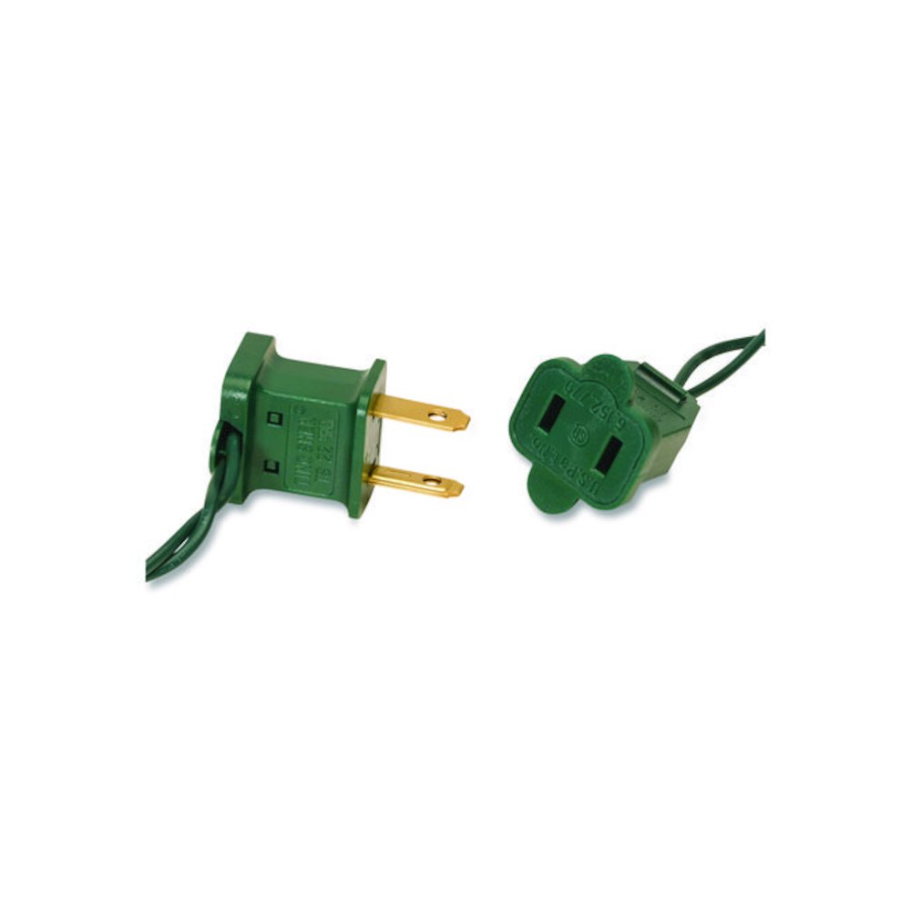Indoor/Outdoor LED Holiday String Lights, 60 Bulbs/String, 25 ft String, White/Green Wire, 2 Strings. Picture 5