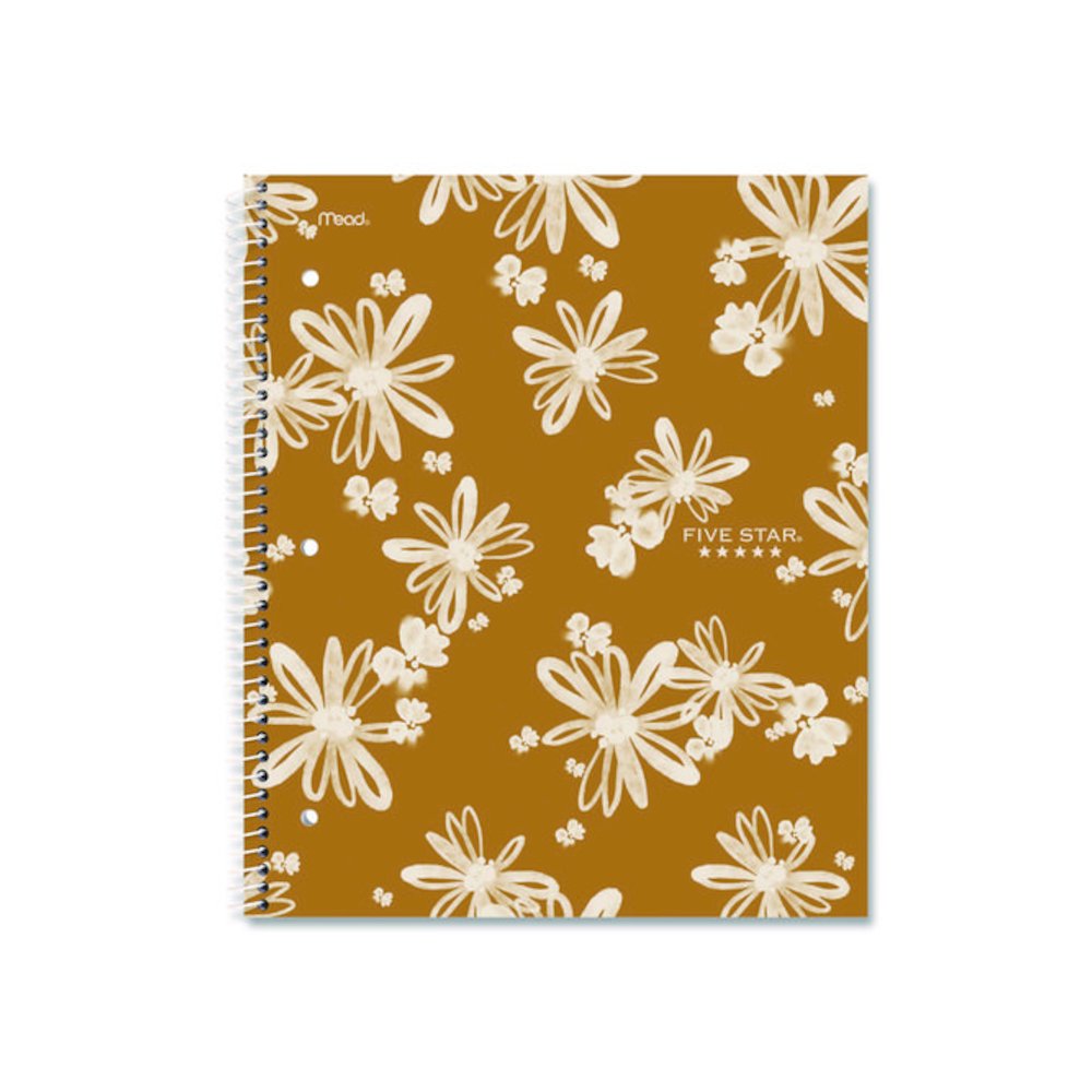 Soft Pedals Spiral Notebook, 1-Subject, Medium/College Rule, Assorted Cover Colors, (80) 11 x 8.5 Sheets, 2/Pack. Picture 2