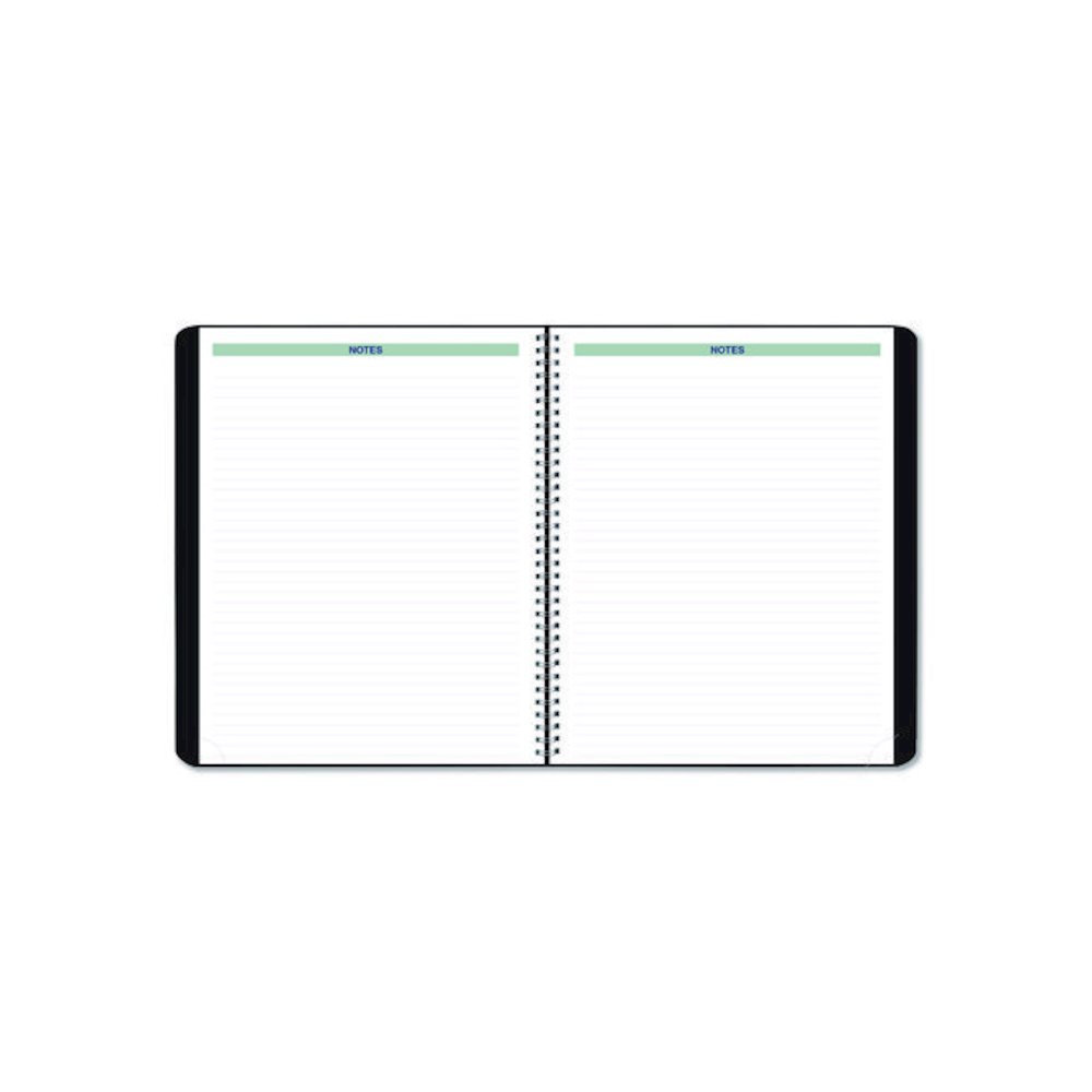 Plan and Link Monthly Planner, 9.25 x 7.25, Black Distressed Faux Leather Cover, 16-Month: Sept 2024 to Dec 2025. Picture 7