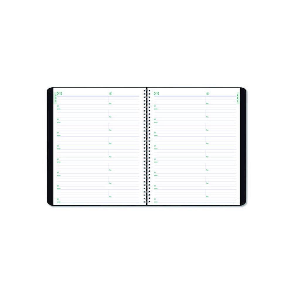 Plan and Link Monthly Planner, 9.25 x 7.25, Black Distressed Faux Leather Cover, 16-Month: Sept 2024 to Dec 2025. Picture 8
