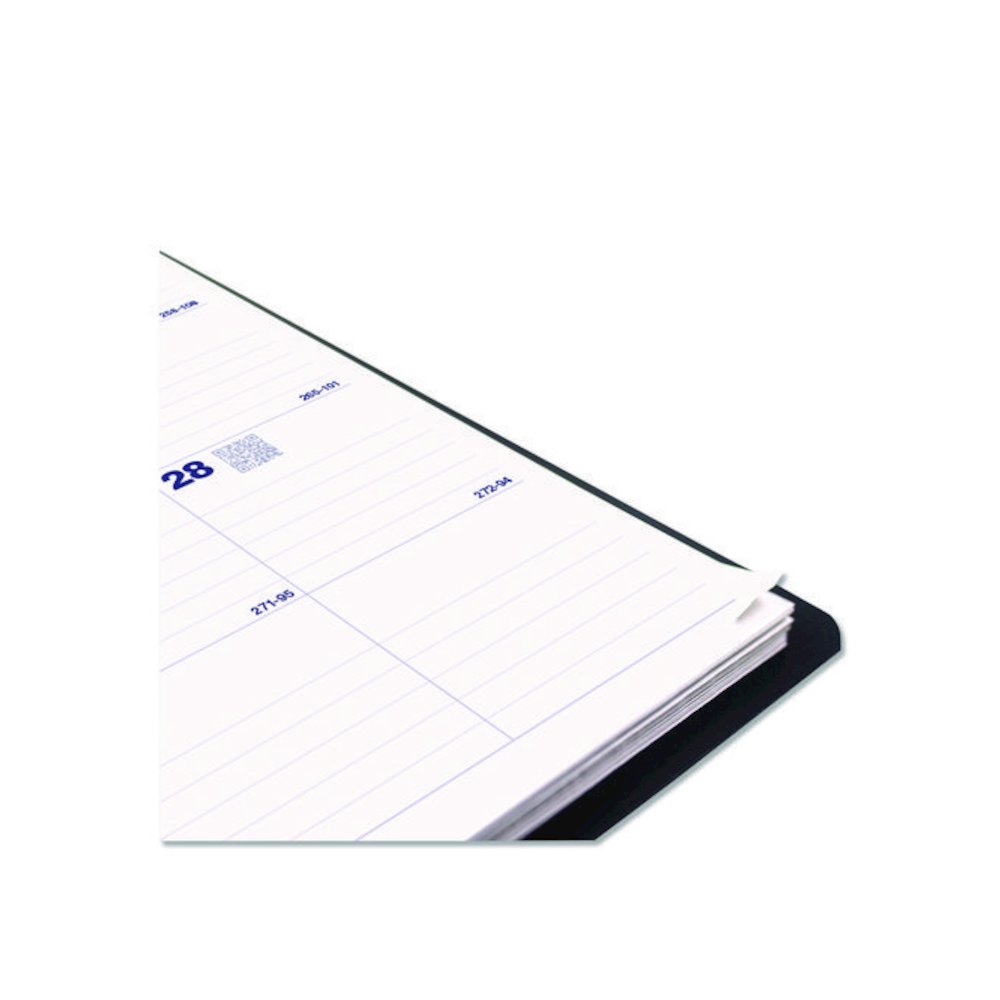 Plan and Link Monthly Planner, 9.25 x 7.25, Black Distressed Faux Leather Cover, 16-Month: Sept 2024 to Dec 2025. Picture 9