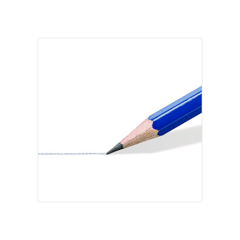 Pre-Sharpened Wooden Pencils with (20) Block Erasers, HB #2 Black Lead, Blue Barrel, 250/Pack. Picture 5