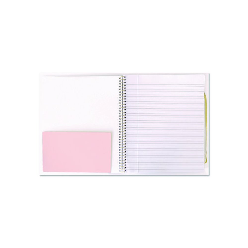 Keep It In Line Notebook Organizer, Medium/College Rule, Randomly Assorted Cover Colors and Designs, (100) 11.5 x 9 Sheets. Picture 5
