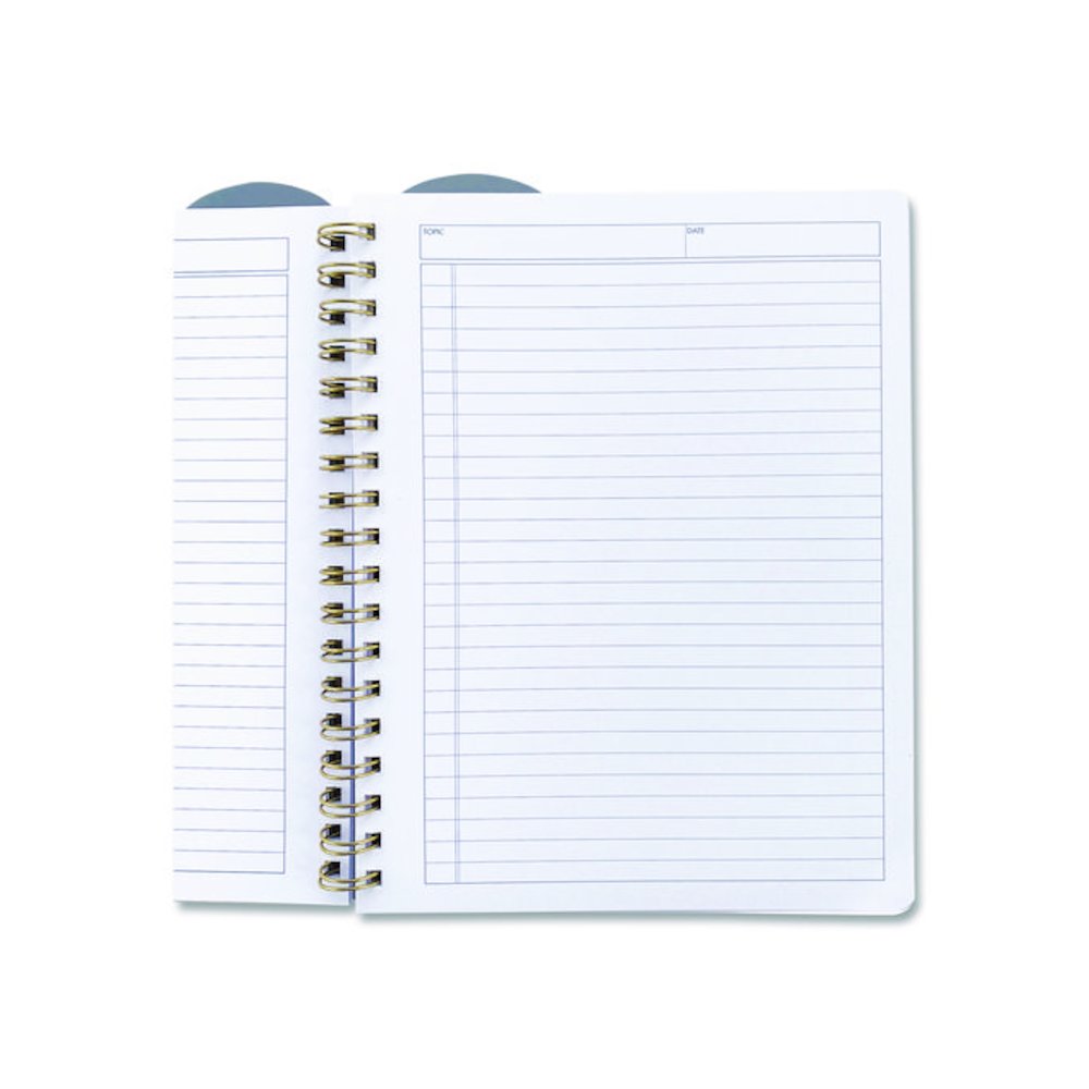 Noted Neutrals Ideal Notebook, Management Format with Narrow Ruling, Randomly Assorted Cover Colors, (100) 9.5 x 7.35 Sheets. Picture 5