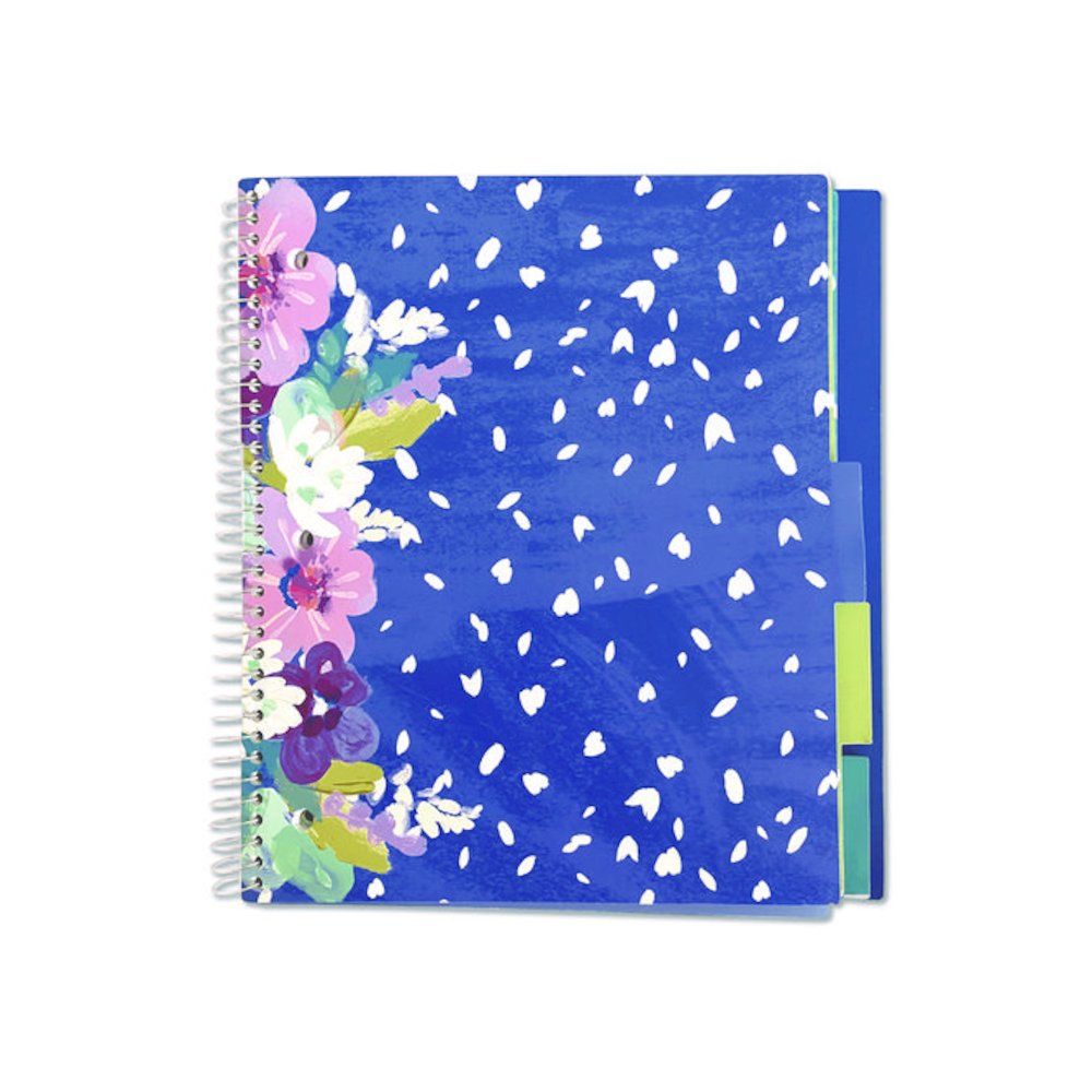 Silver Lining Five-Subject Spiral Notebook, Medium/College Rule, Randomly Assorted Cover Color/Design, (150) 11 x 9 Sheets. Picture 8