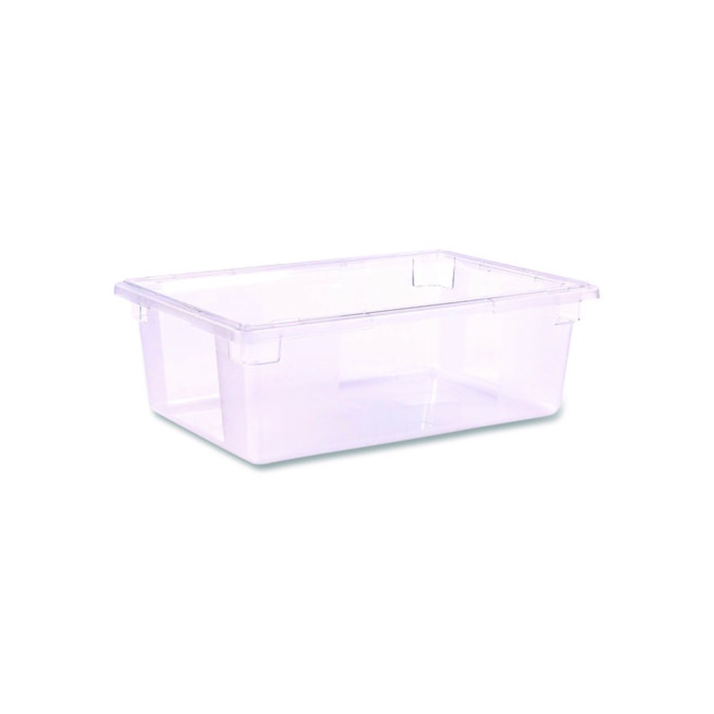 StorPlus Polycarbonate Food Storage Container, 12.5 gal, 18 x 26 x 9, Clear, Plastic. Picture 1