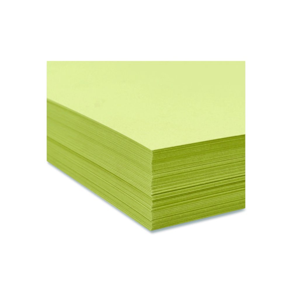 Colors 30% Recycled Colored Paper, 20 lb Bond Weight, 8.5 x 14, Canary, 500/Ream. Picture 3