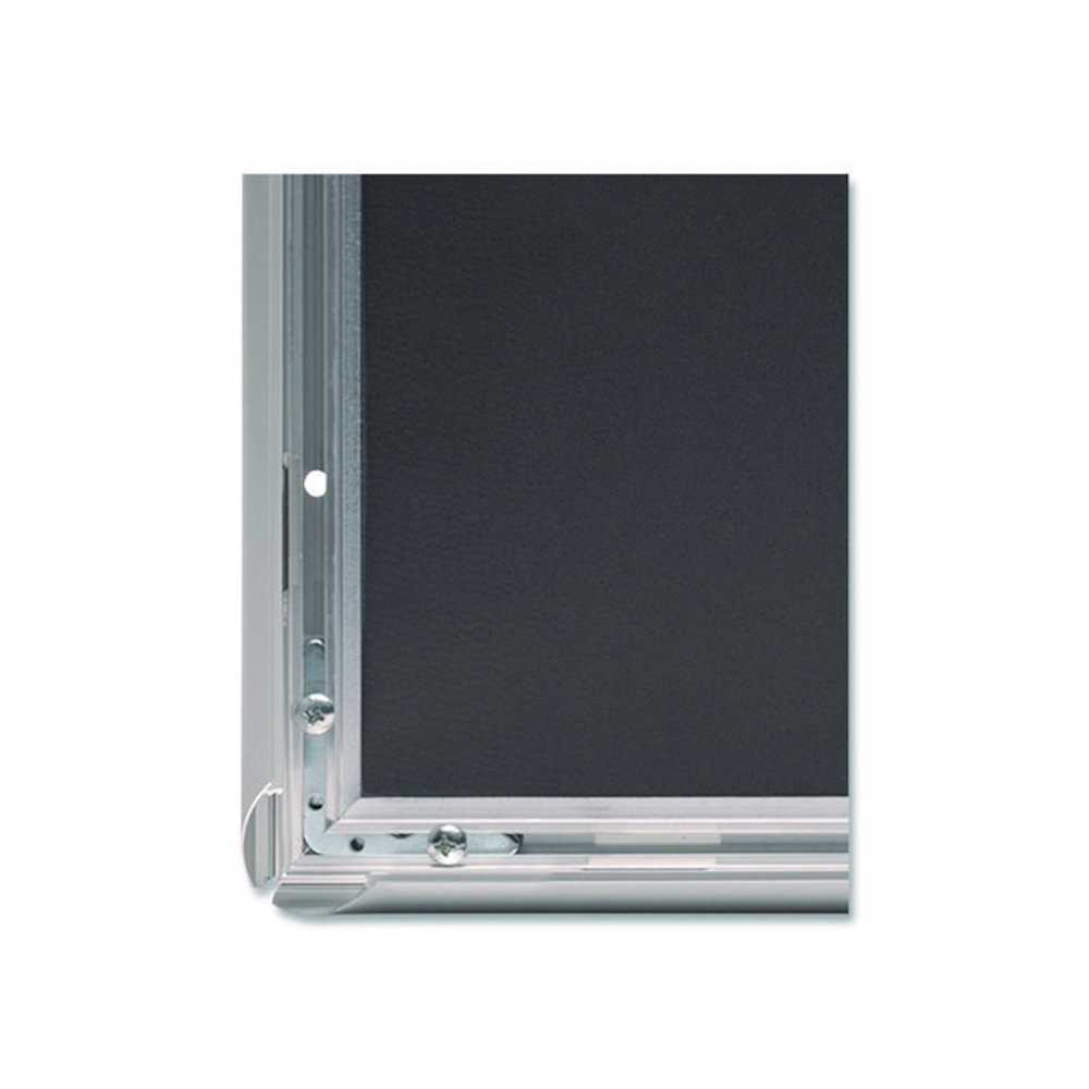 Poster Holder, Aluminum, 11 x 17, Silver. Picture 4