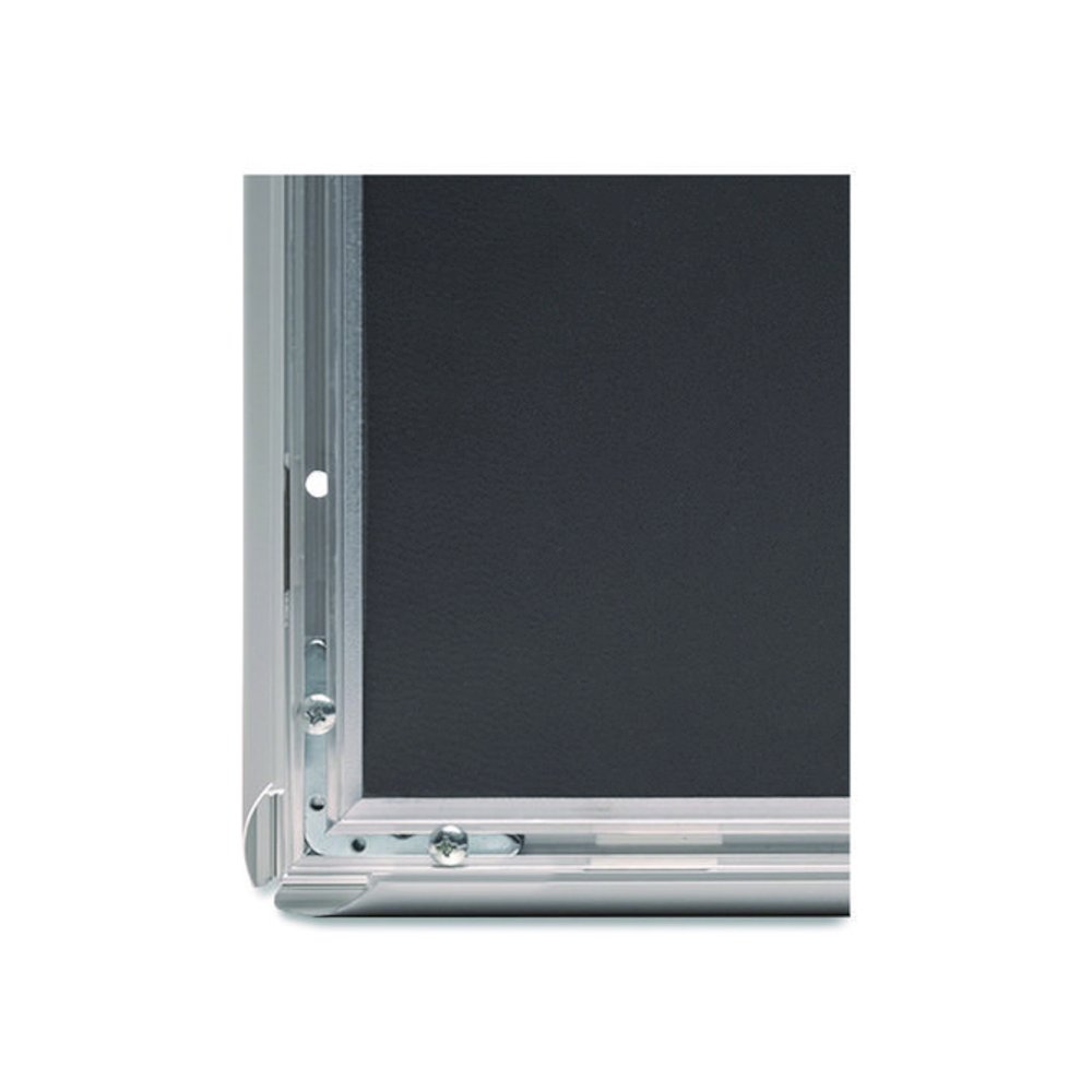 Poster Holder, Aluminum, 18 x 24, Silver. Picture 4