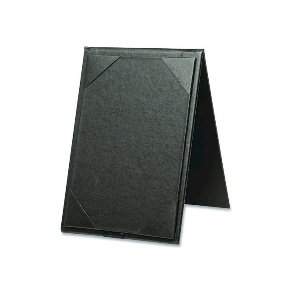 Table-Top Menu Holder, For 5 x 7 Menus, 5.6 x 7.6 Holder, Black. Picture 4
