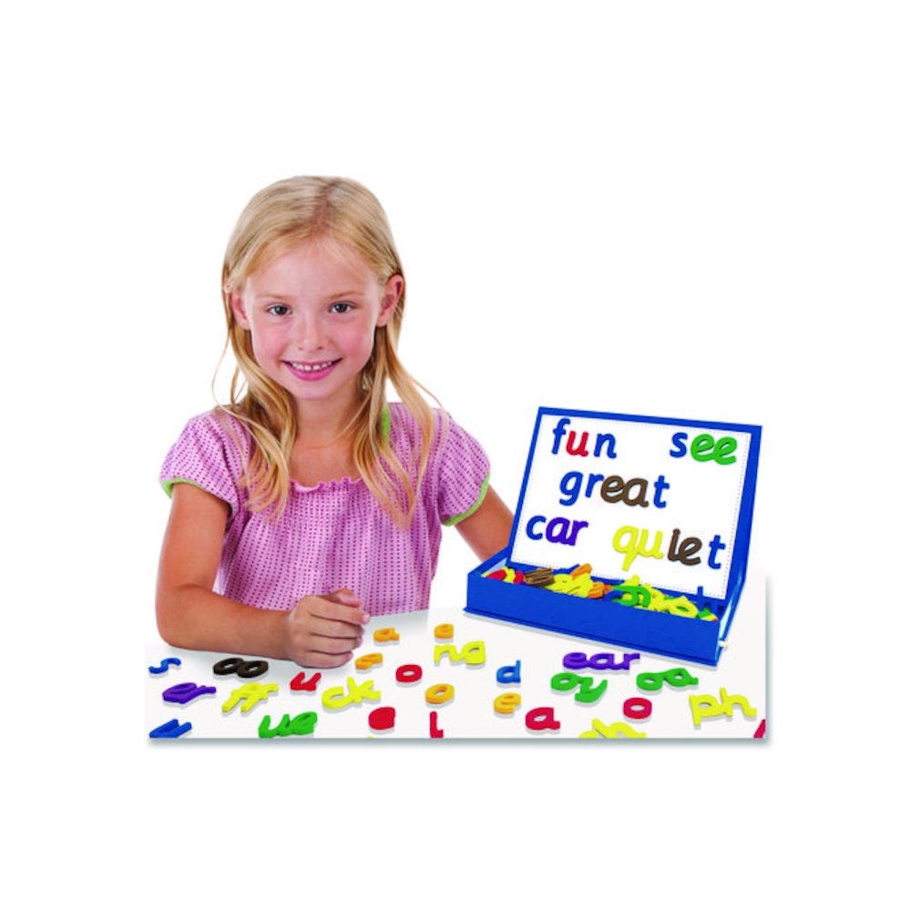 Rainbow Phonics Magnetic Letters, Grades Pre-K to 2, 84 Pieces. Picture 3