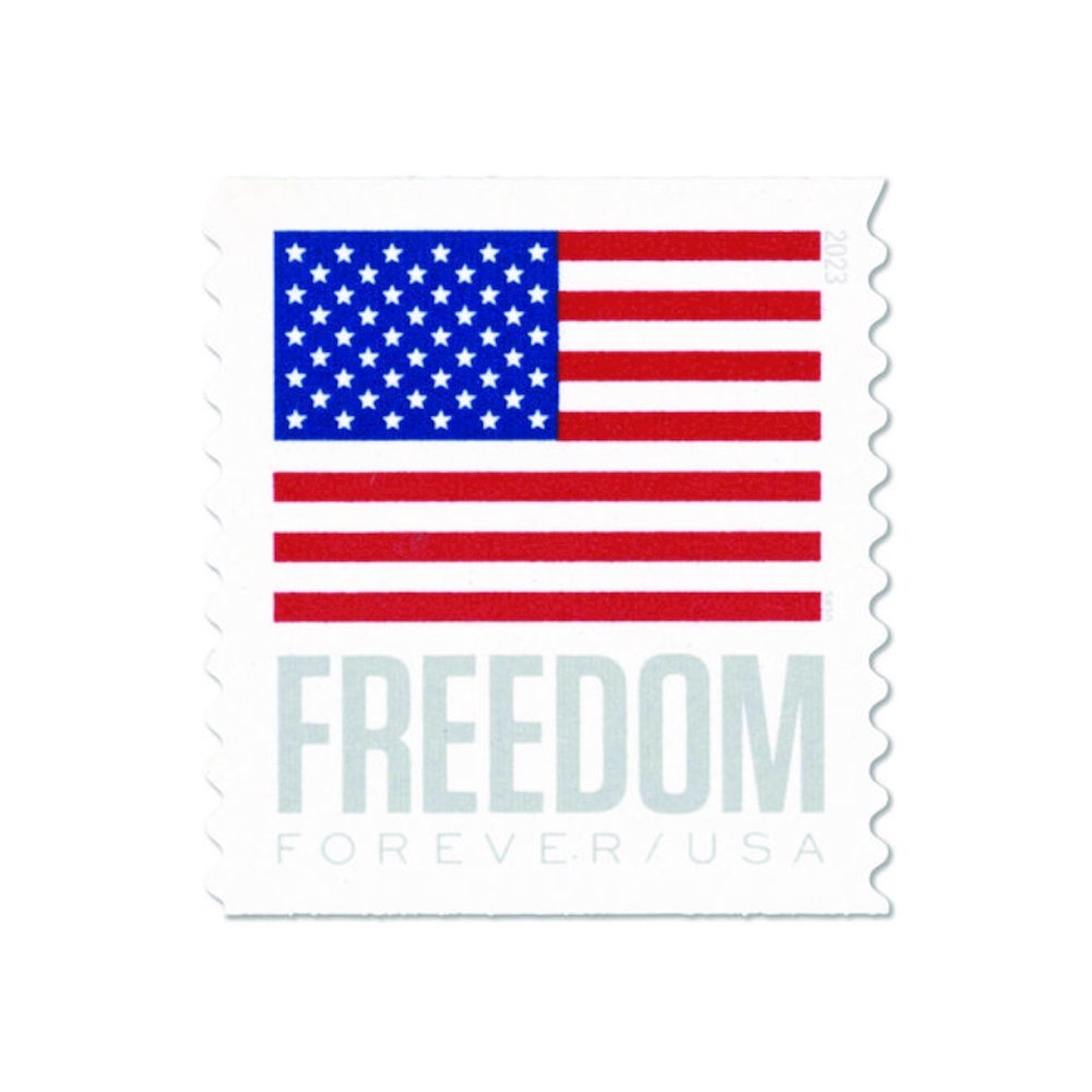 First-Class Forever Stamps, U.S. Flag, 20/Book. Picture 2