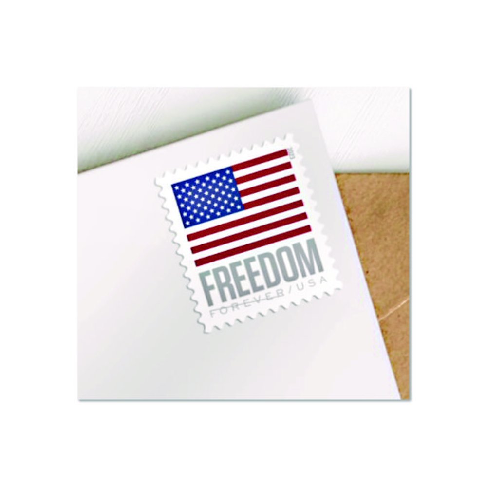First-Class Forever Stamps, U.S. Flag, 20 Stamps/Book, 5 Books/Pack. Picture 3
