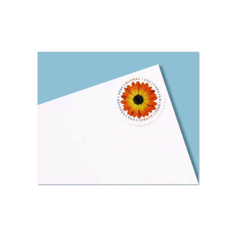 Global Forever Stamps, Floral, 10 Stamps/Sheet, 2 Sheets/Pack. Picture 3