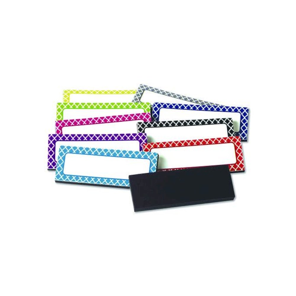 Moroccan Magnetic Labels, 10 Assorted Colors, 2.5" x 1", 30/Pack. Picture 4