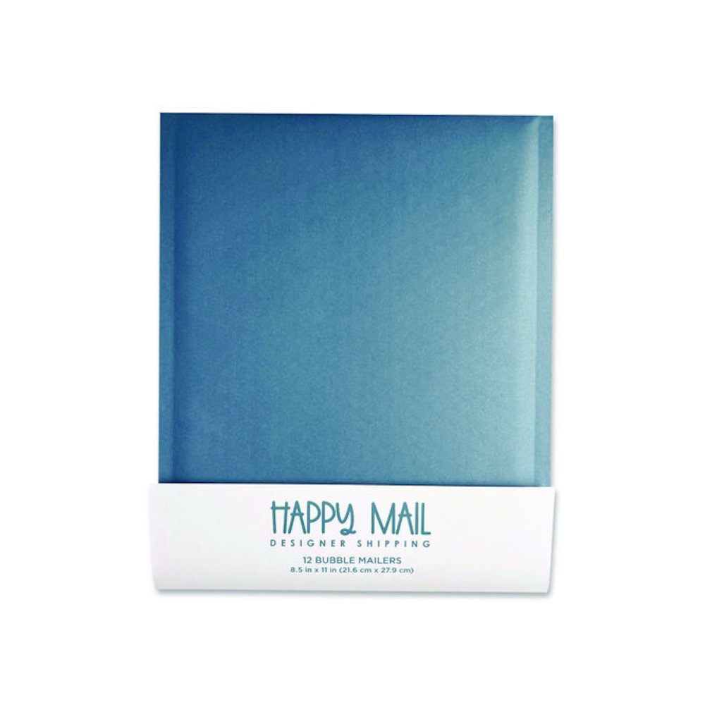 Self-Sealing Bubble Mailer, 8.5 x 11, Blue, 12/Pack. Picture 1