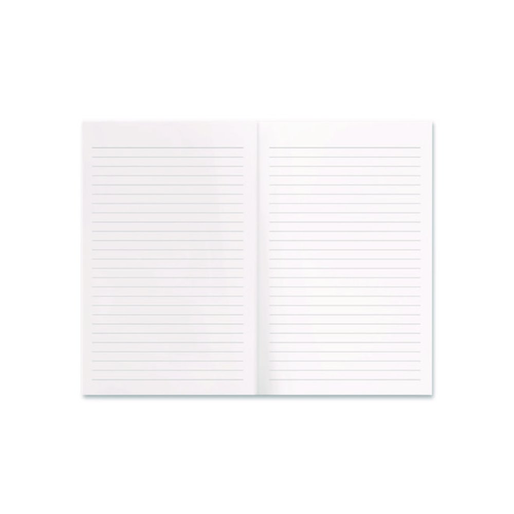 Smoko Tayto Dragon Layflat Notebook, 1-Subject, Medium/College Rule, Orange/Yellow/White Cover, (72) 8 x 5 Sheets. Picture 5