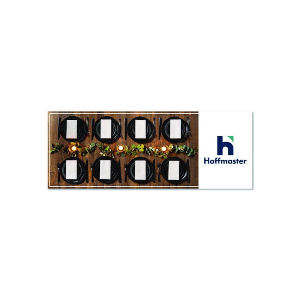 Airlaid Flat Pack Napkins, 16 x 16,  Black, 500/Carton. Picture 4